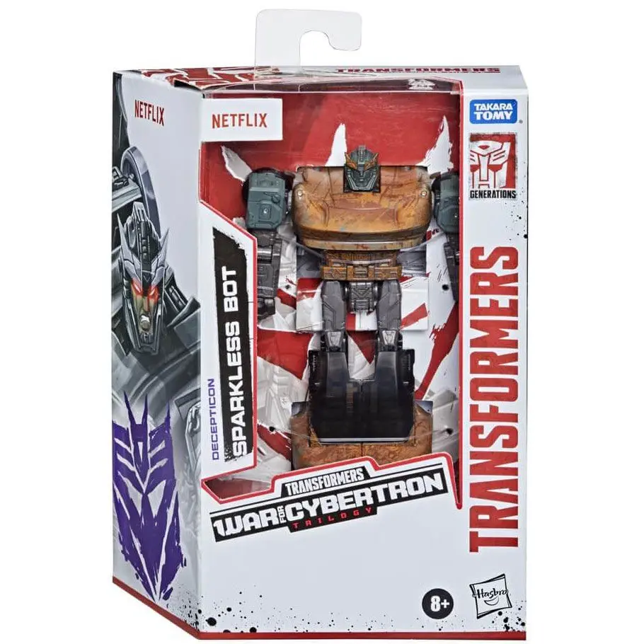 Transformers War for Cybertron Sparkless Bot figura termékfotó