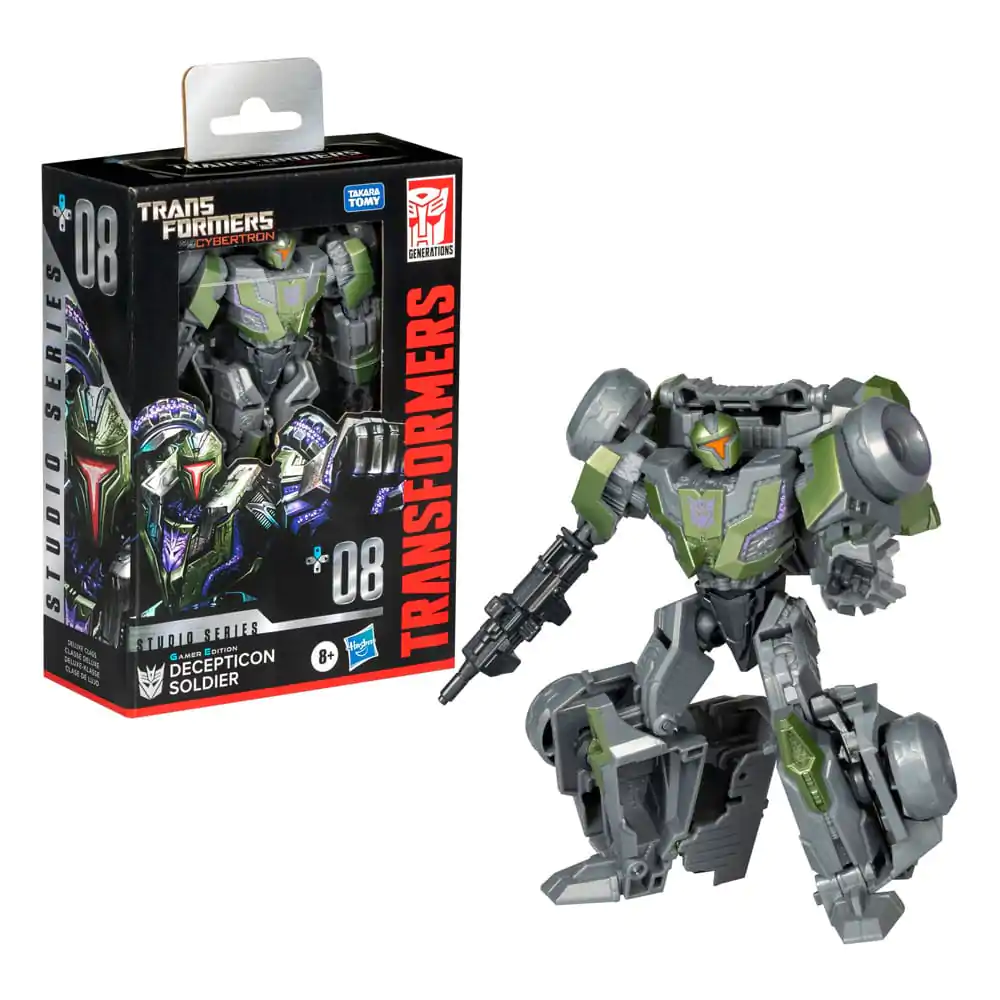 Transformers: War for Cybertron Studio Series Deluxe Class Gamer Edition Sideswipe akciófigura 11 cm termékfotó