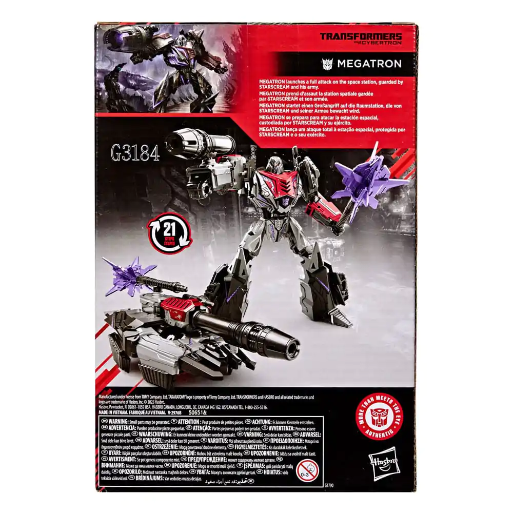 Transformers: War for Cybertron Studio Series Voyager Class Megatron akciófigura 16 cm termékfotó