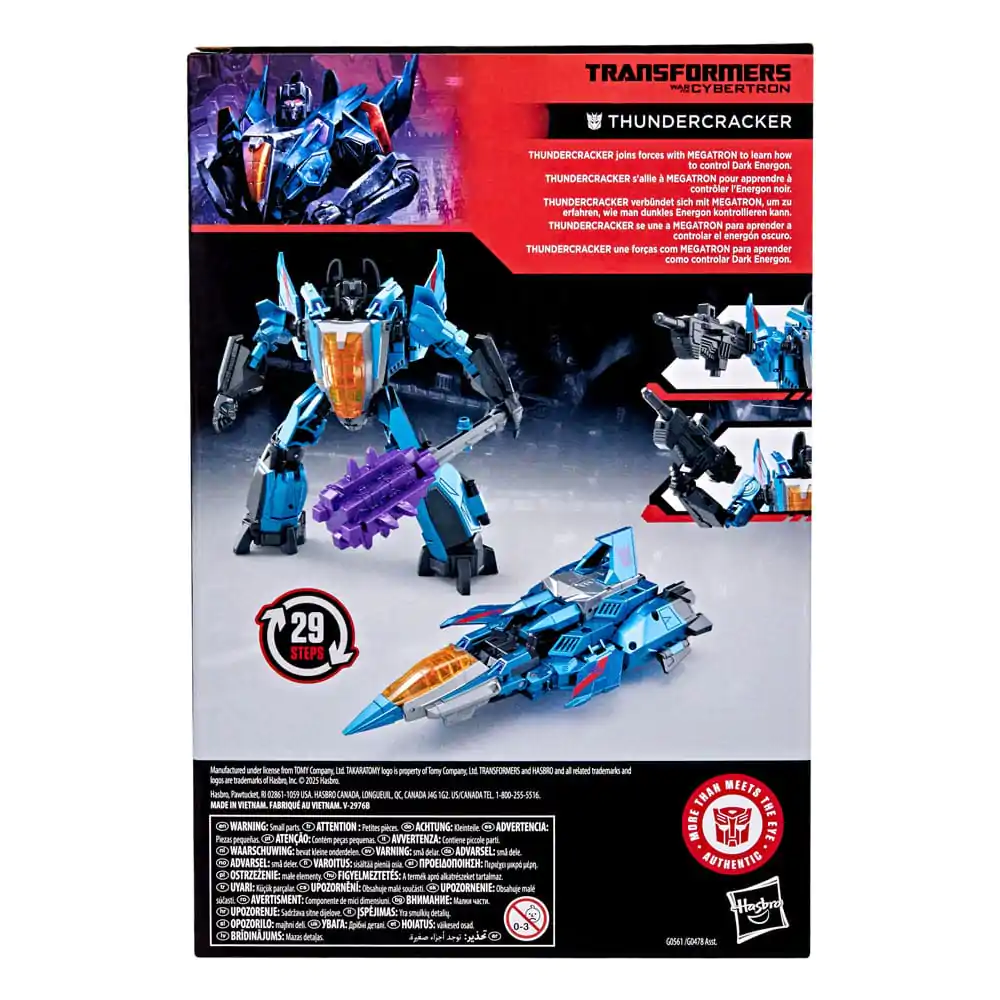 Transformers: War for Cybertron Studio Series Voyager Class Thundercracker akciófigura 16 cm termékfotó