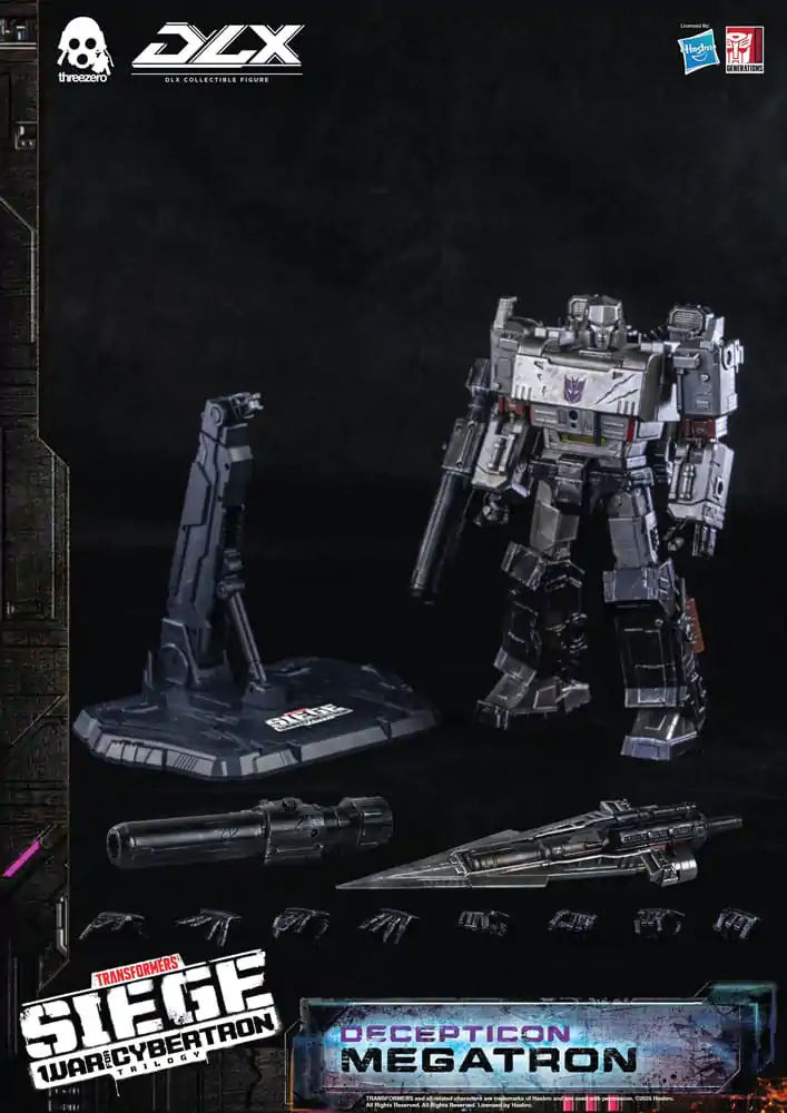 Transformers: War for Cybertron Trilogy DLX 1/6 Megatron akciófigura 25 cm termékfotó