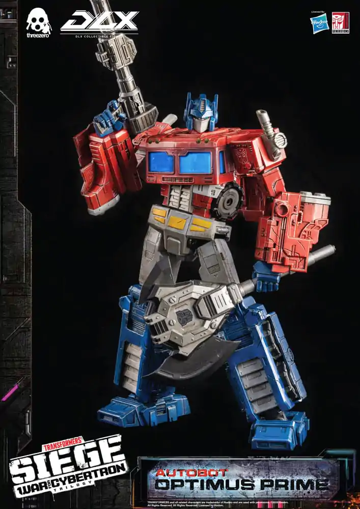 Transformers: War for Cybertron Trilogy DLX 1/6 Optimus Prime akciófigura 25 cm termékfotó