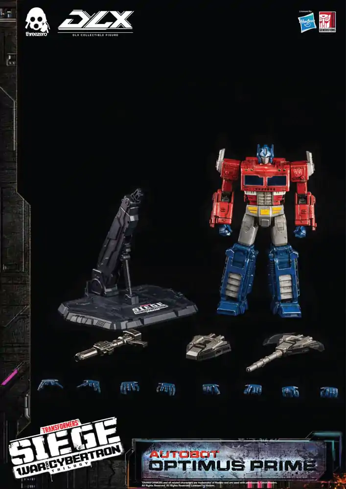 Transformers: War for Cybertron Trilogy DLX 1/6 Optimus Prime akciófigura 25 cm termékfotó