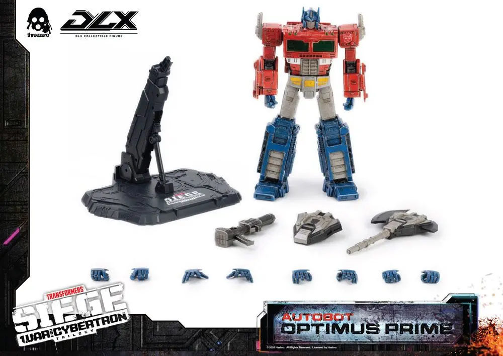 Transformers: War For Cybertron Trilogy DLX Optimus Prime akciófigura 25 cm termékfotó