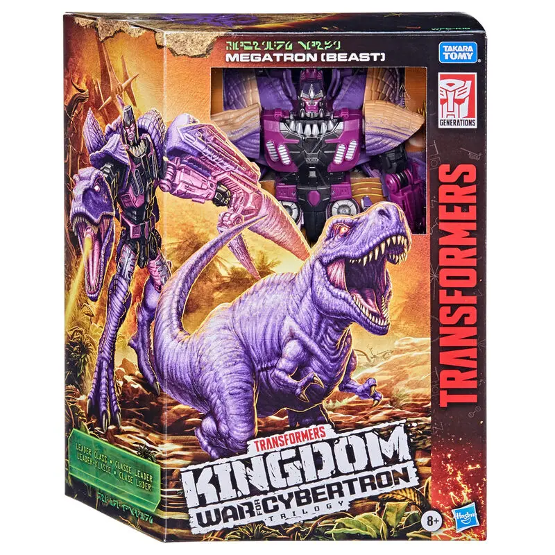 Transformers: War for Cybertron Trilogy Leader Trex Megatron Beast figura termékfotó