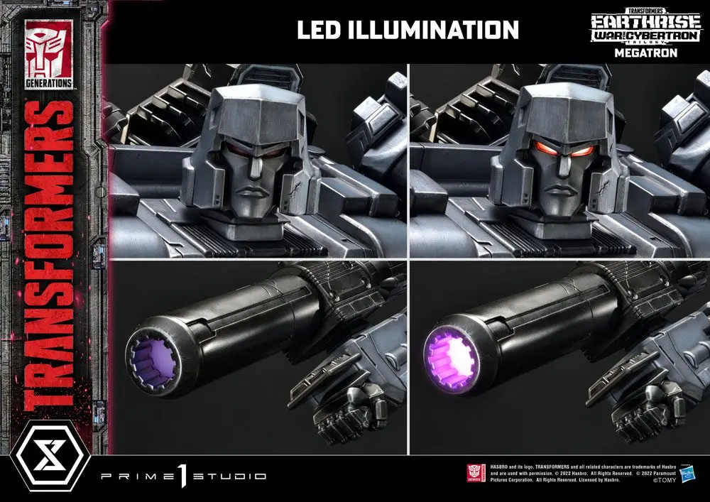 Transformers: War for Cybertron Trilogy Megatron szobor figura 70 cm termékfotó