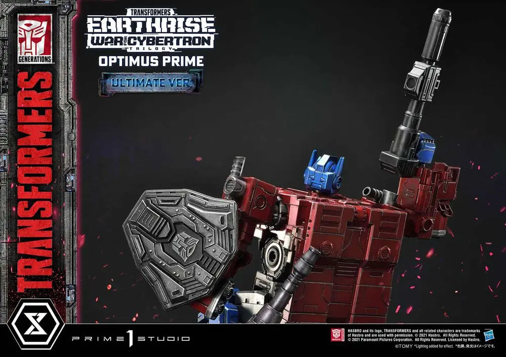 Transformers: War for Cybertron Trilogy Optimus Prime Ultimate Version szobor figura 90 cm termékfotó