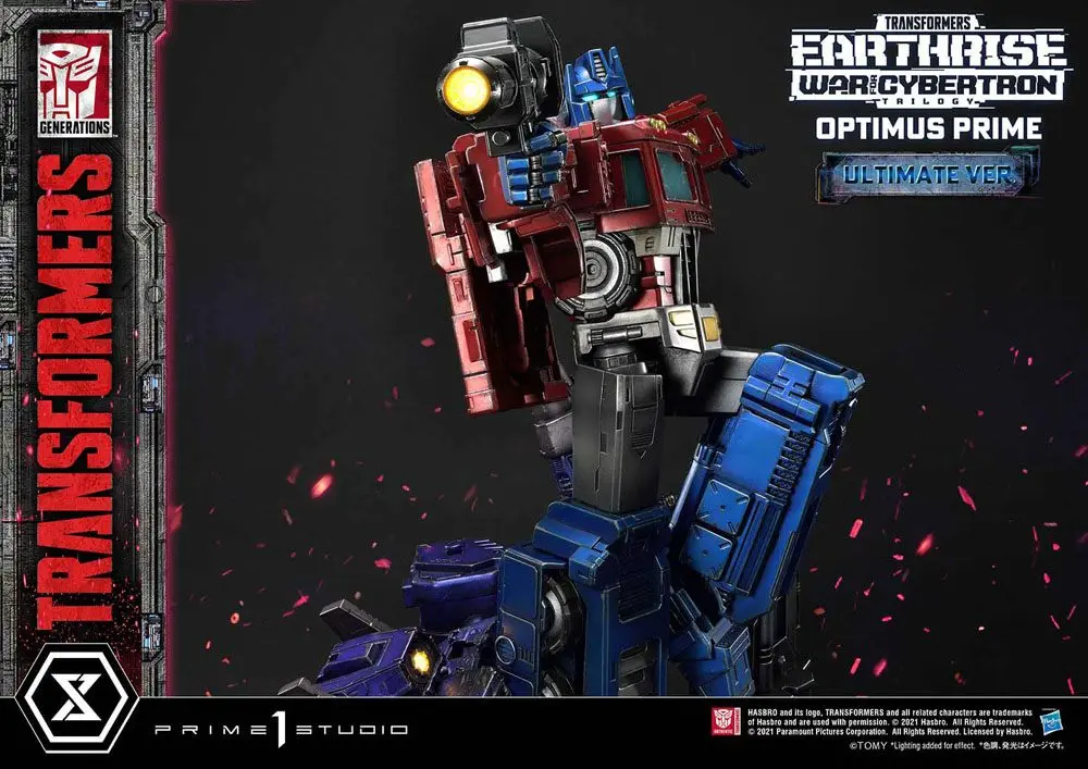 Transformers: War for Cybertron Trilogy Optimus Prime Ultimate Version szobor figura 90 cm termékfotó