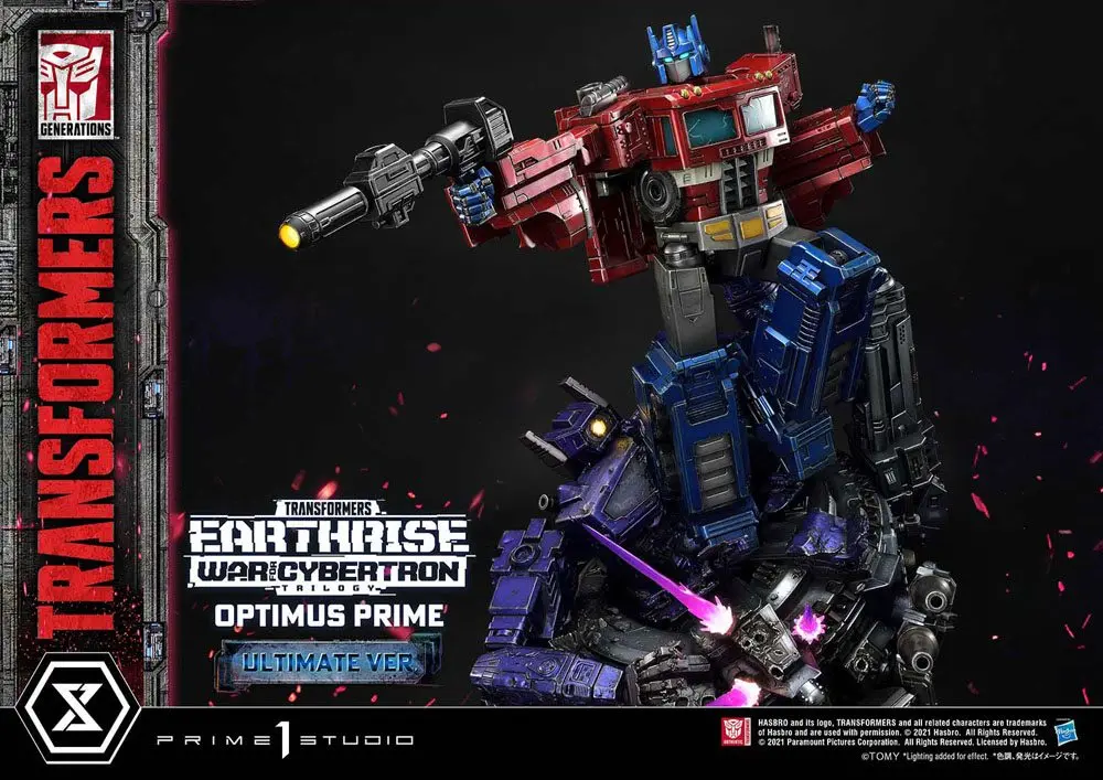 Transformers: War for Cybertron Trilogy Optimus Prime Ultimate Version szobor figura 90 cm termékfotó