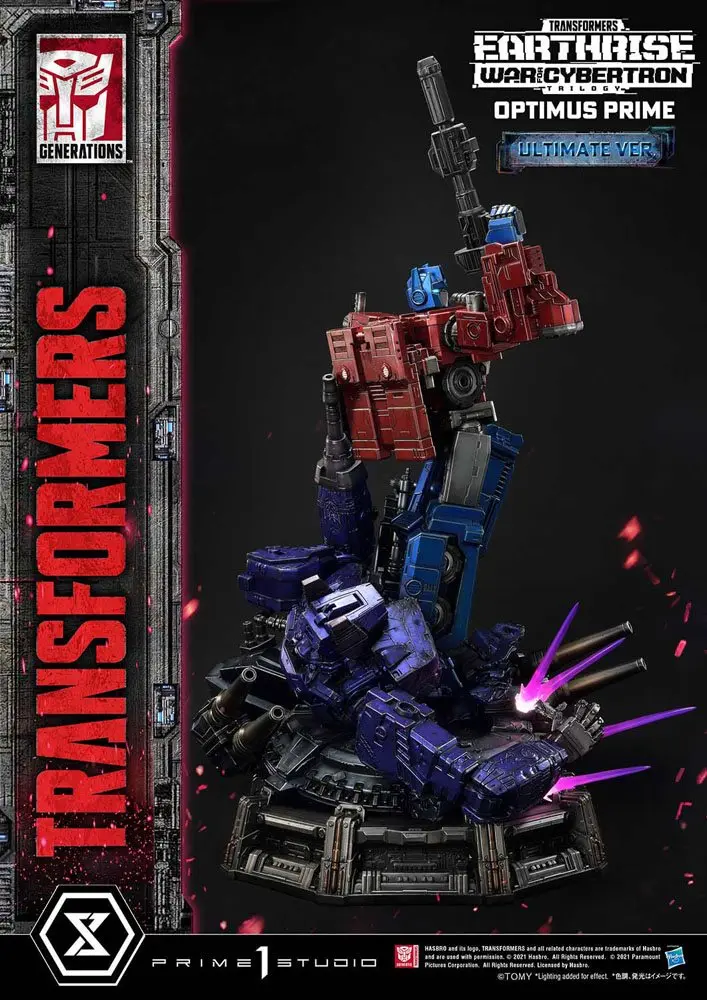 Transformers: War for Cybertron Trilogy Optimus Prime Ultimate Version szobor figura 90 cm termékfotó