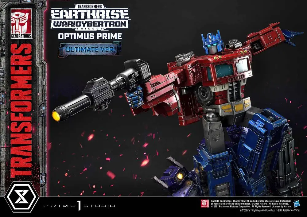Transformers: War for Cybertron Trilogy Optimus Prime Ultimate Version szobor figura 90 cm termékfotó