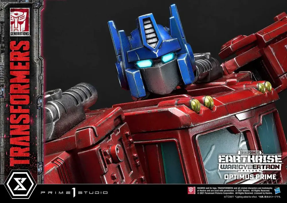 Transformers: War for Cybertron Trilogy Optimus Prime Ultimate Version szobor figura 90 cm termékfotó