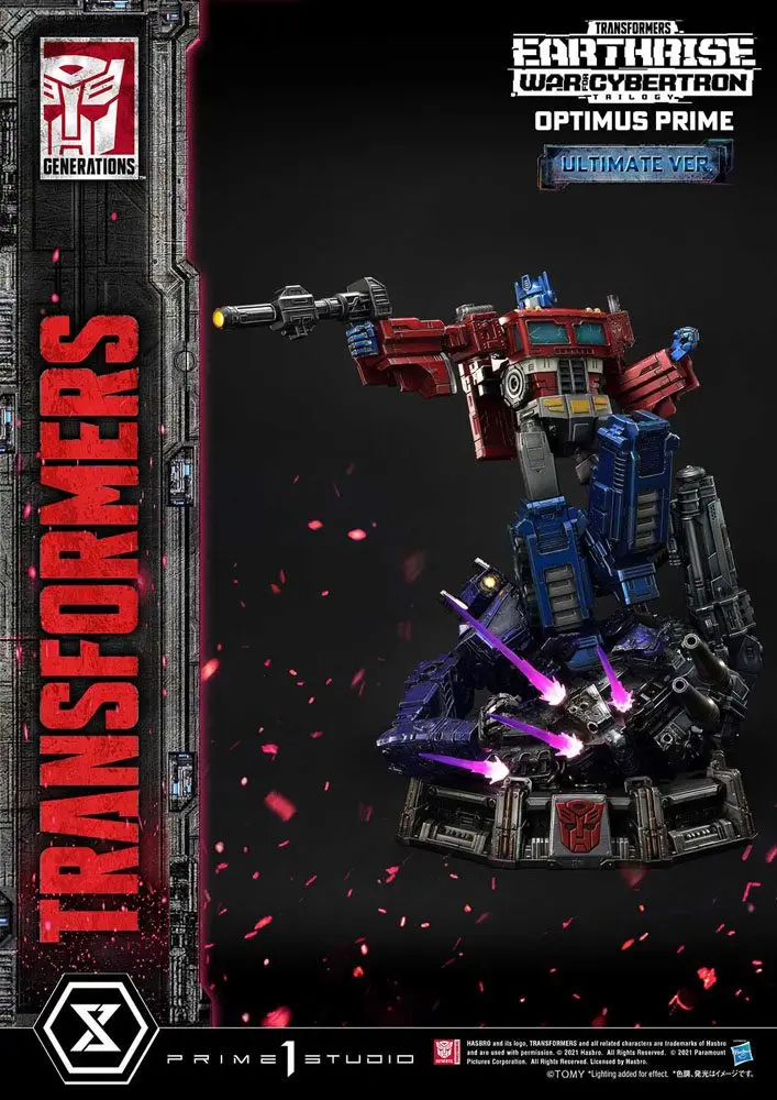 Transformers: War for Cybertron Trilogy Optimus Prime Ultimate Version szobor figura 90 cm termékfotó