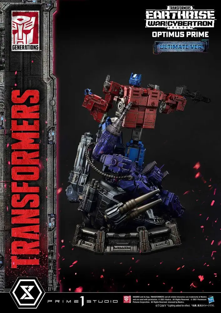 Transformers: War for Cybertron Trilogy Optimus Prime Ultimate Version szobor figura 90 cm termékfotó