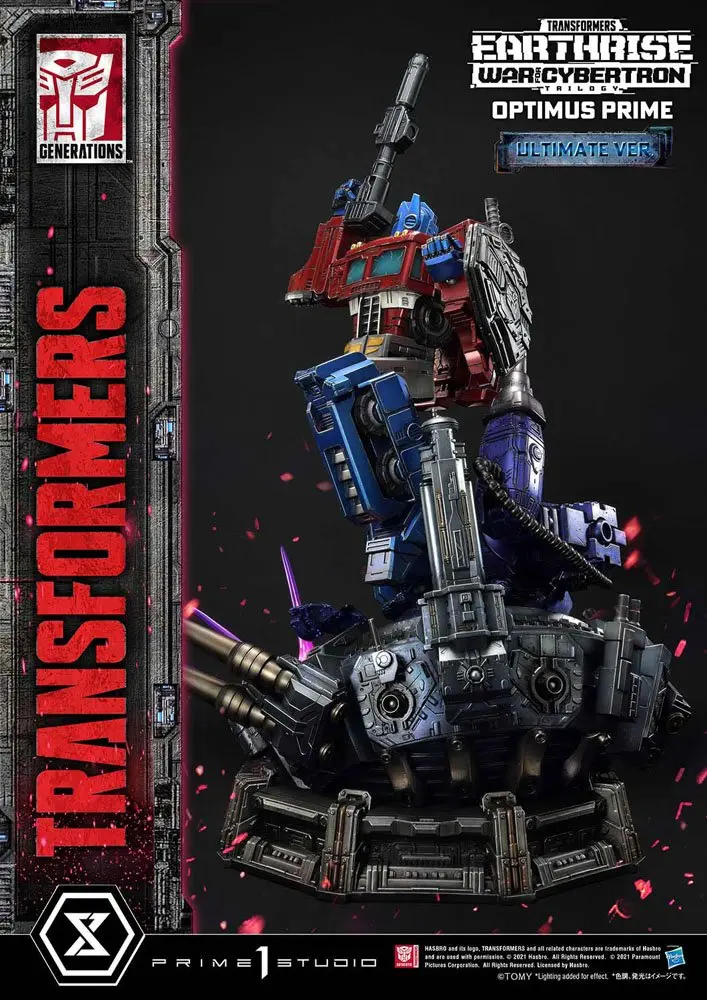 Transformers: War for Cybertron Trilogy Optimus Prime Ultimate Version szobor figura 90 cm termékfotó
