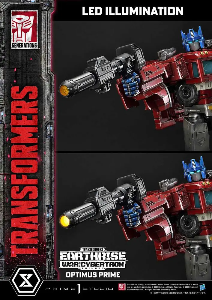 Transformers: War for Cybertron Trilogy Optimus Prime Ultimate Version szobor figura 90 cm termékfotó