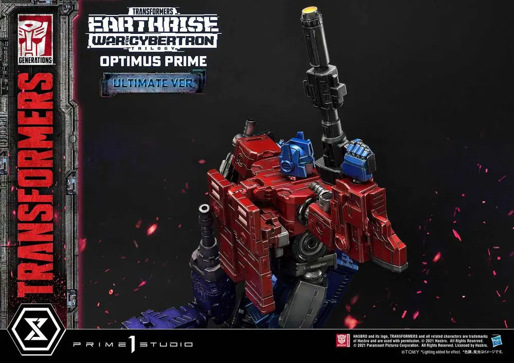 Transformers: War for Cybertron Trilogy Optimus Prime Ultimate Version szobor figura 90 cm termékfotó