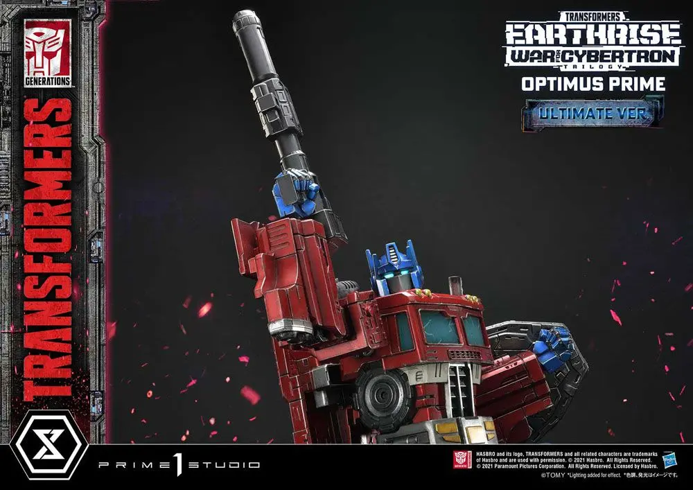 Transformers: War for Cybertron Trilogy Optimus Prime Ultimate Version szobor figura 90 cm termékfotó