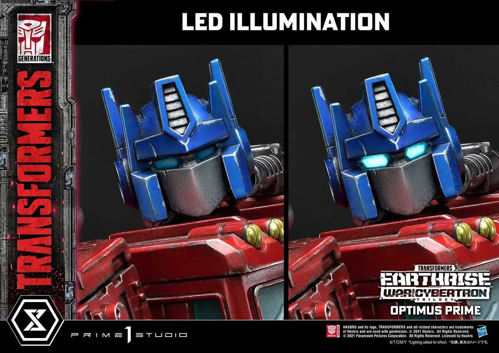 Transformers: War for Cybertron Trilogy Optimus Prime Ultimate Version szobor figura 90 cm termékfotó