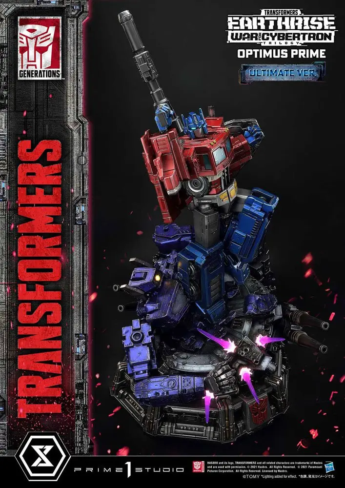 Transformers: War for Cybertron Trilogy Optimus Prime Ultimate Version szobor figura 90 cm termékfotó