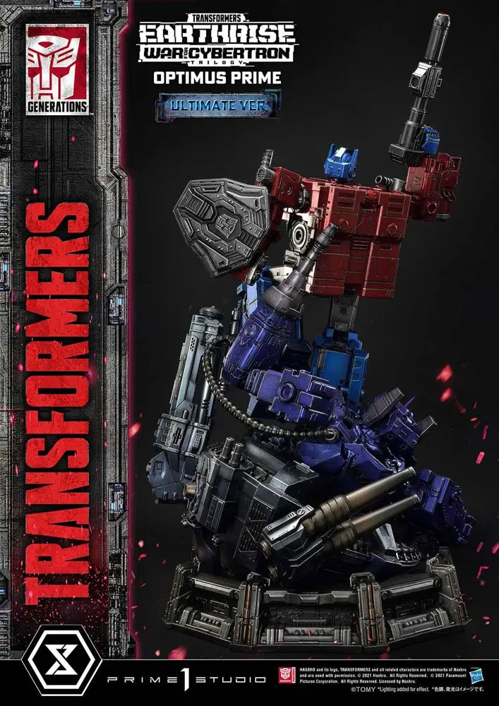 Transformers: War for Cybertron Trilogy Optimus Prime Ultimate Version szobor figura 90 cm termékfotó