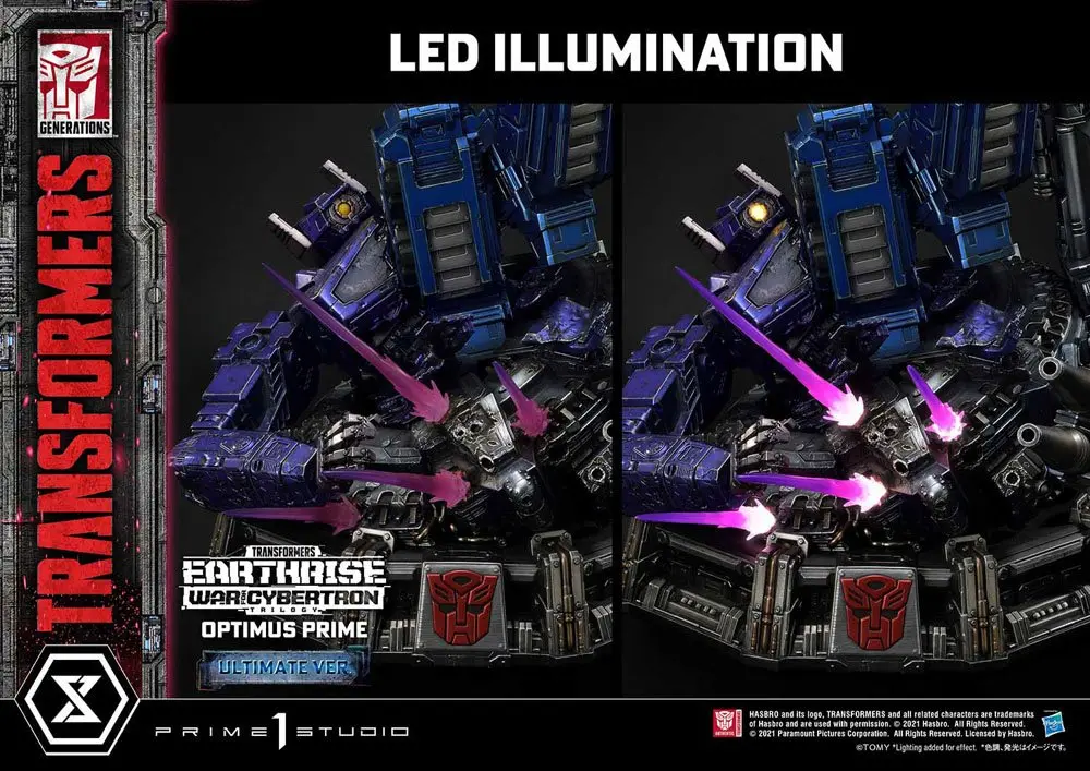 Transformers: War for Cybertron Trilogy Optimus Prime Ultimate Version szobor figura 90 cm termékfotó
