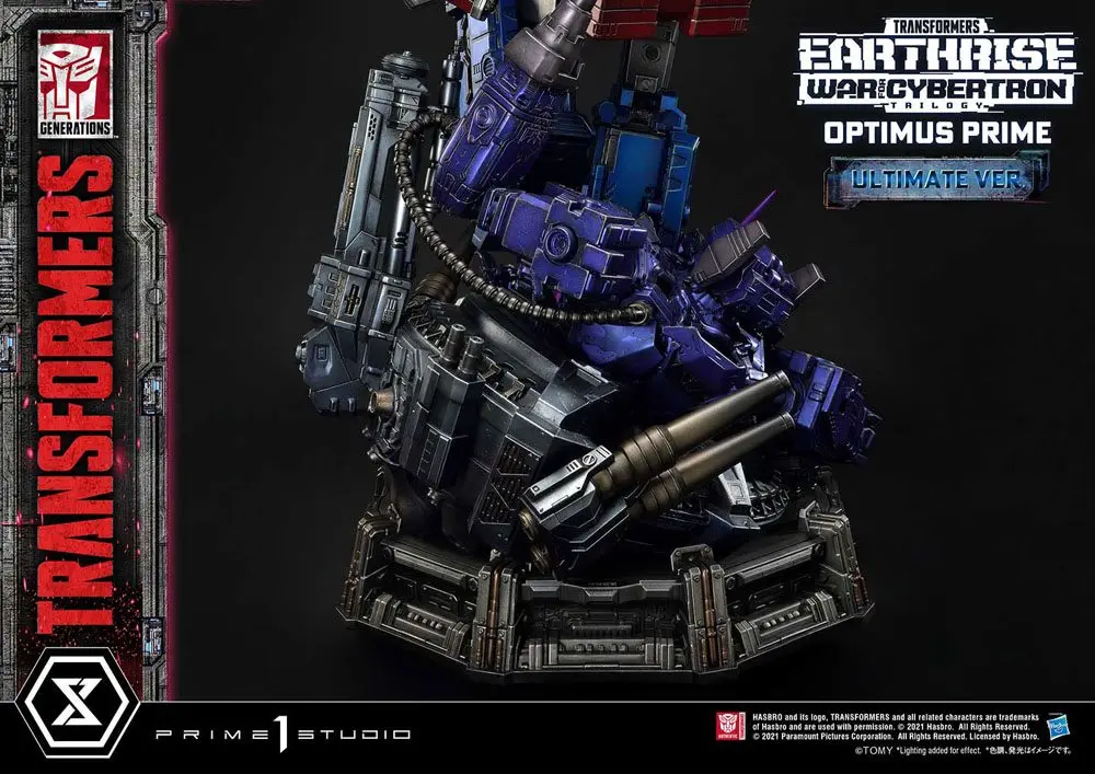 Transformers: War for Cybertron Trilogy Optimus Prime Ultimate Version szobor figura 90 cm termékfotó