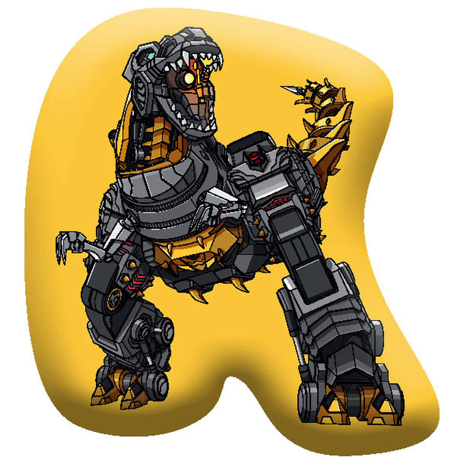 Transformers Yellow formapárna termékfotó
