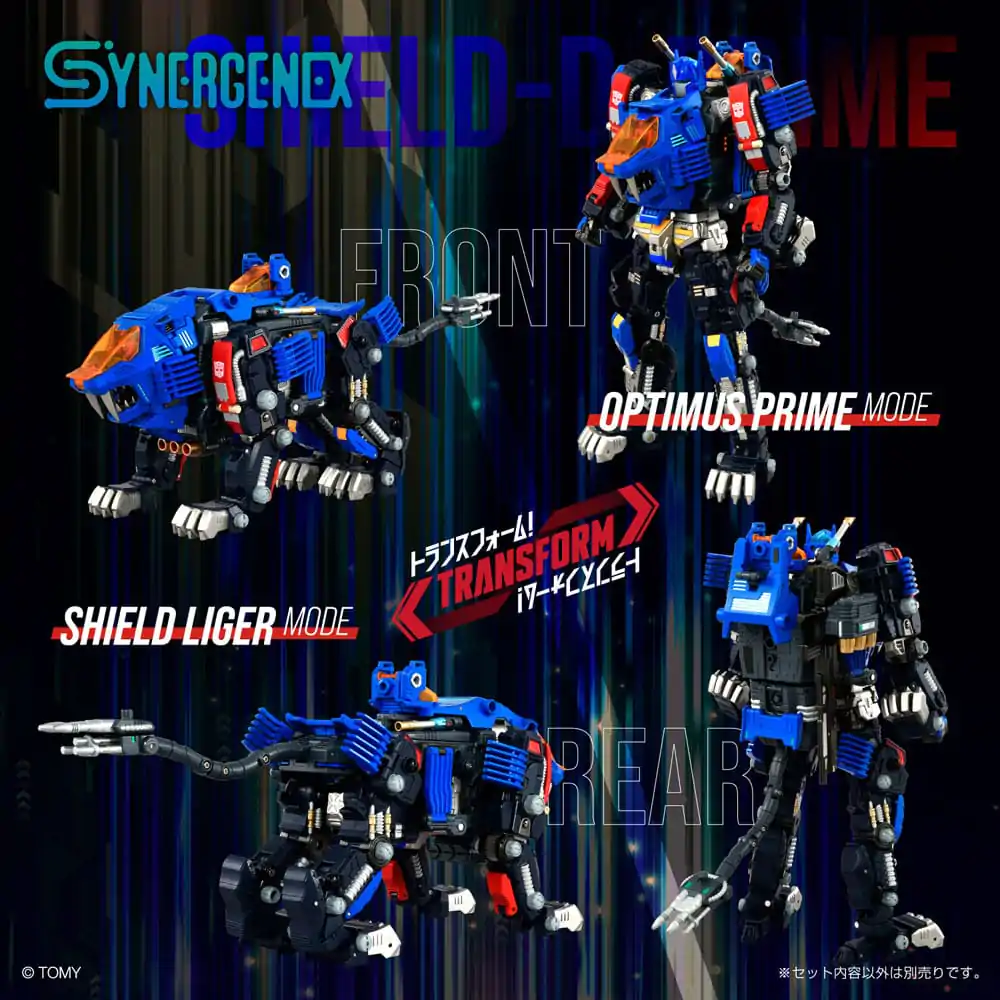 Transformers Zoids Műanyag modell készlet 1/60 Shield-D-Prime 26 cm termékfotó