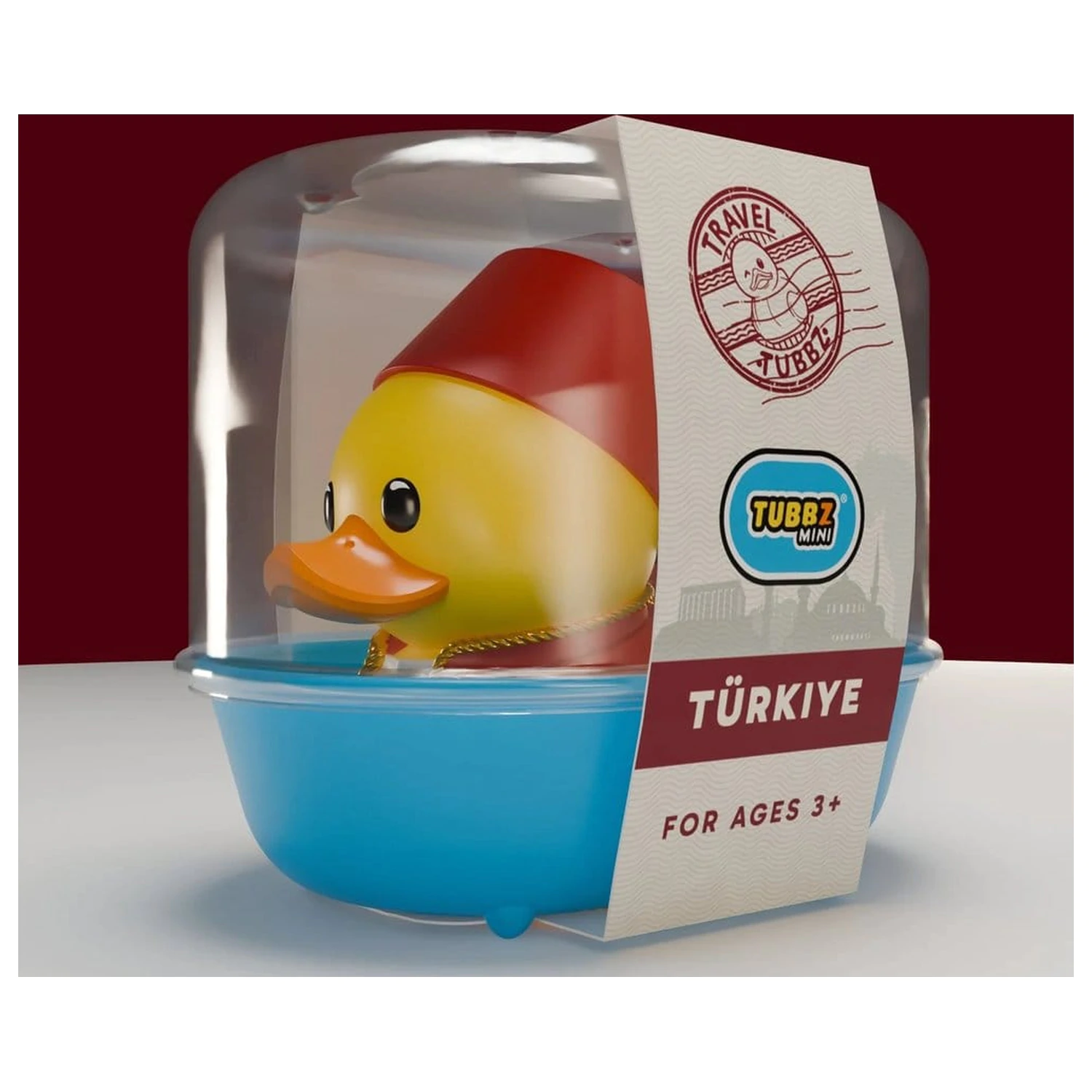 Travel Tubbz Mini PVC figura Turkey 5 cm  termékfotó