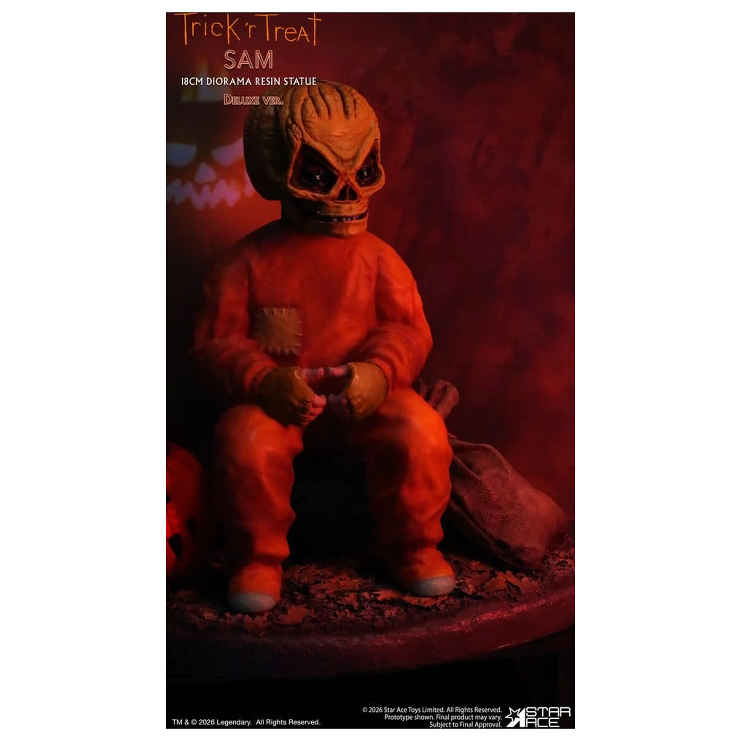 Trick R Treat Diorama gyanta szobor figura Sam DX 18 cm termékfotó