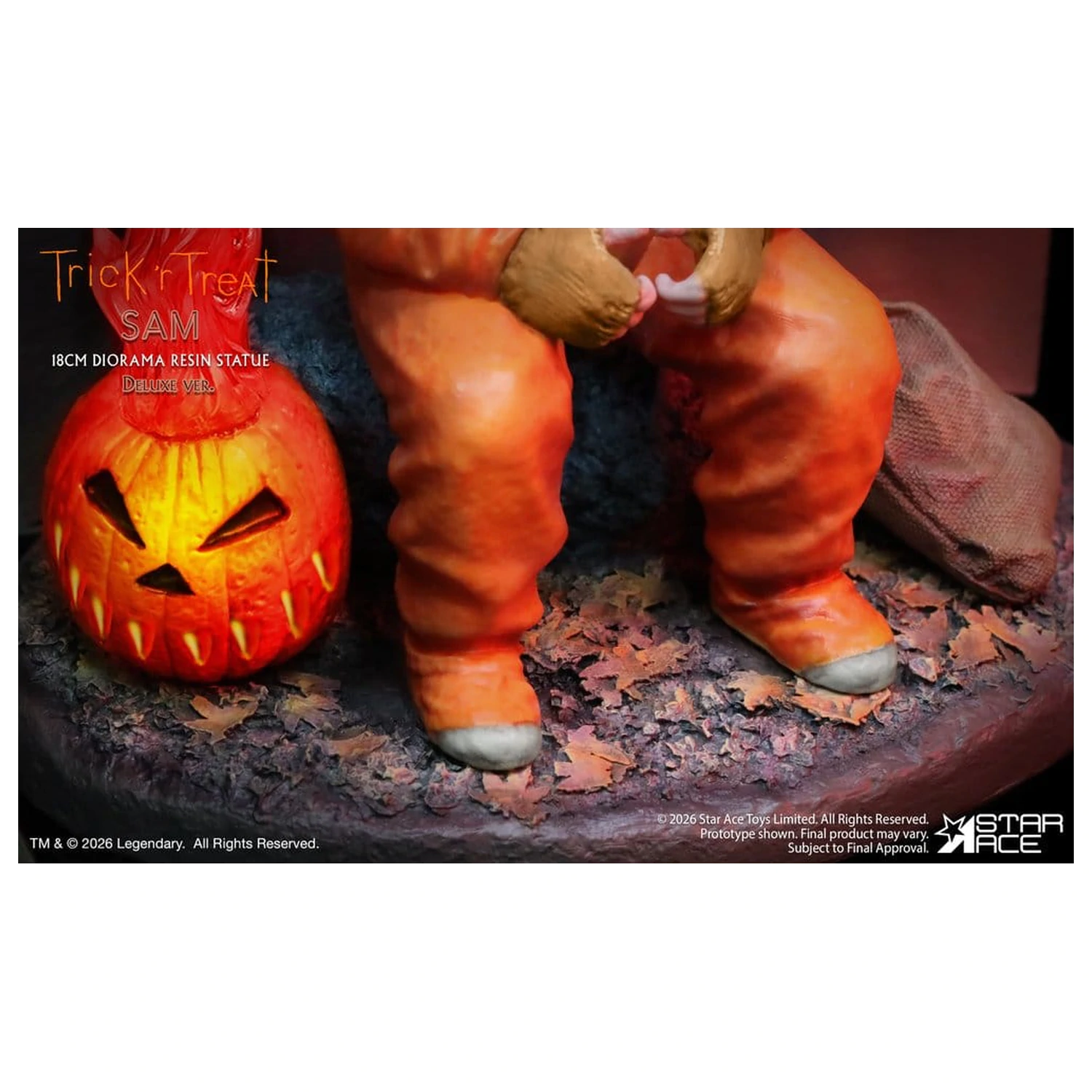 Trick R Treat Diorama gyanta szobor figura Sam DX 18 cm termékfotó