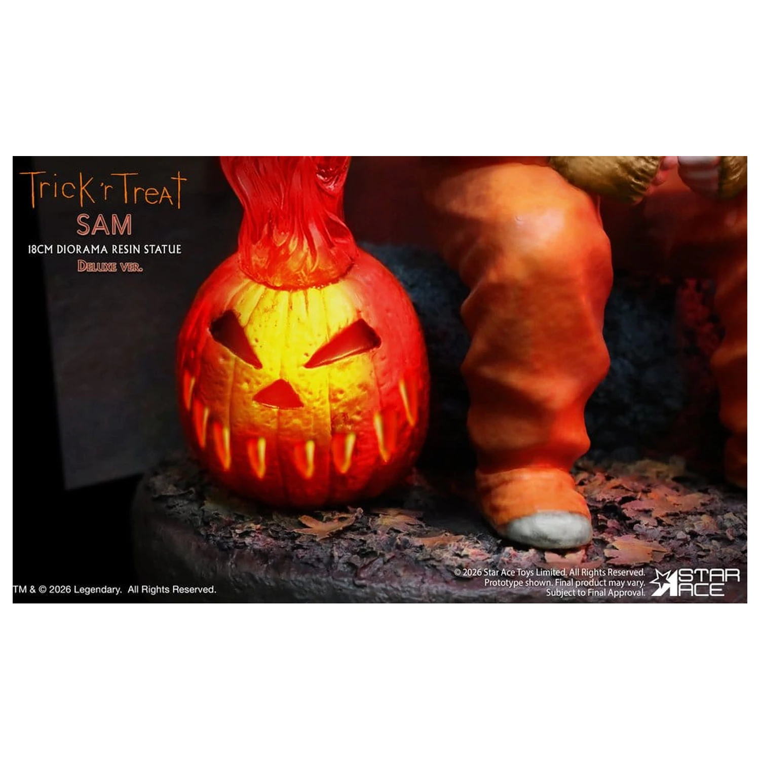 Trick R Treat Diorama gyanta szobor figura Sam DX 18 cm termékfotó