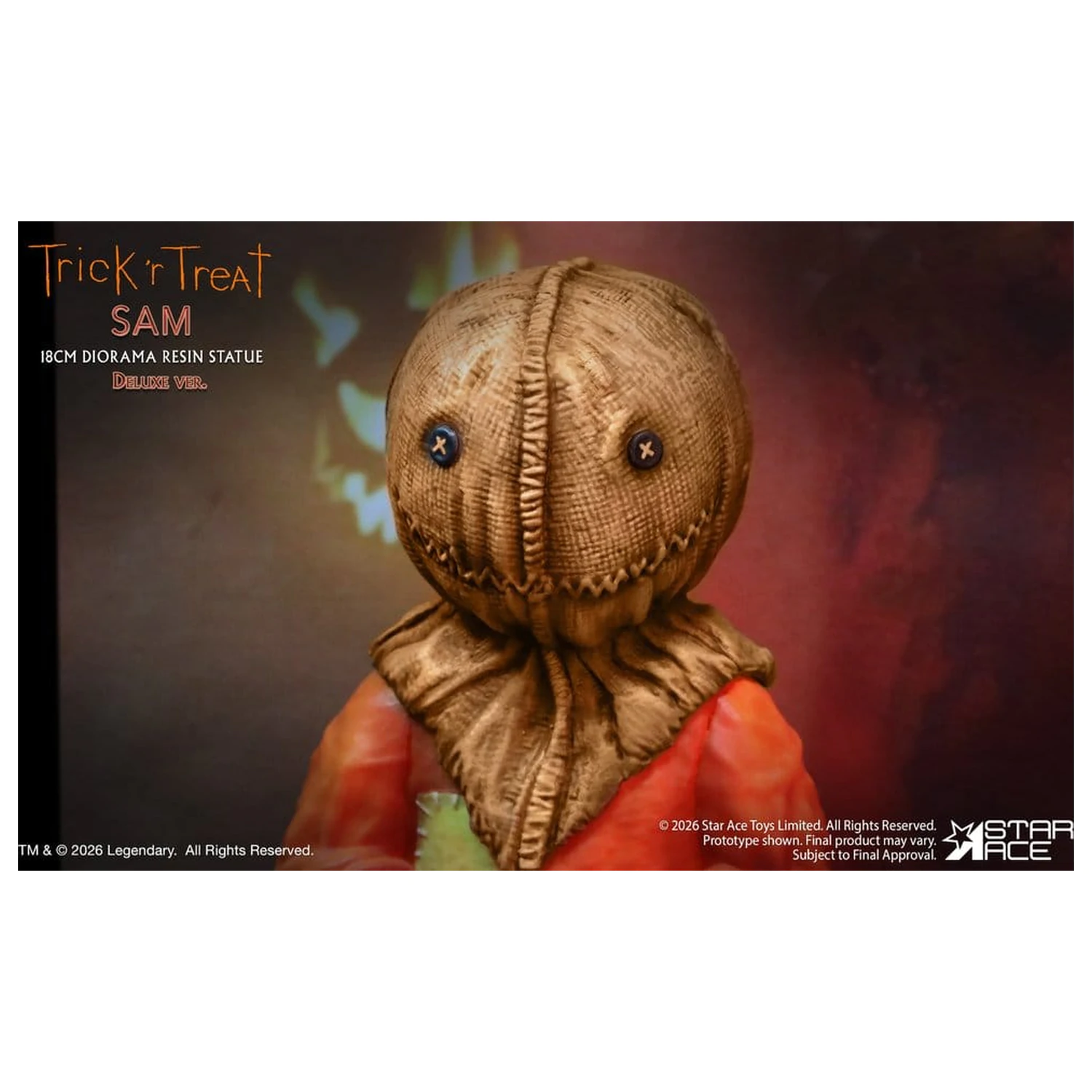 Trick R Treat Diorama gyanta szobor figura Sam DX 18 cm termékfotó