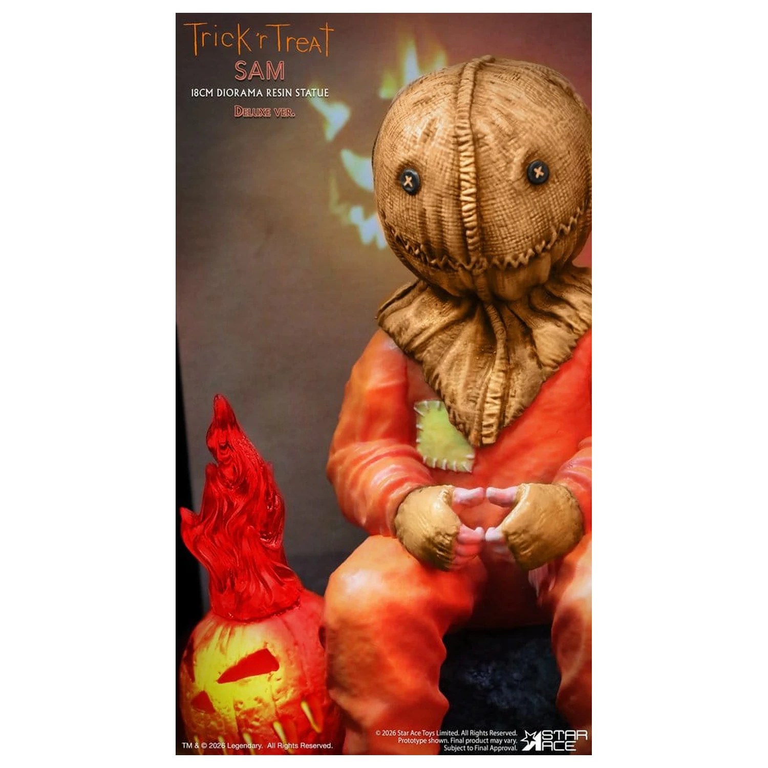 Trick R Treat Diorama gyanta szobor figura Sam DX 18 cm termékfotó