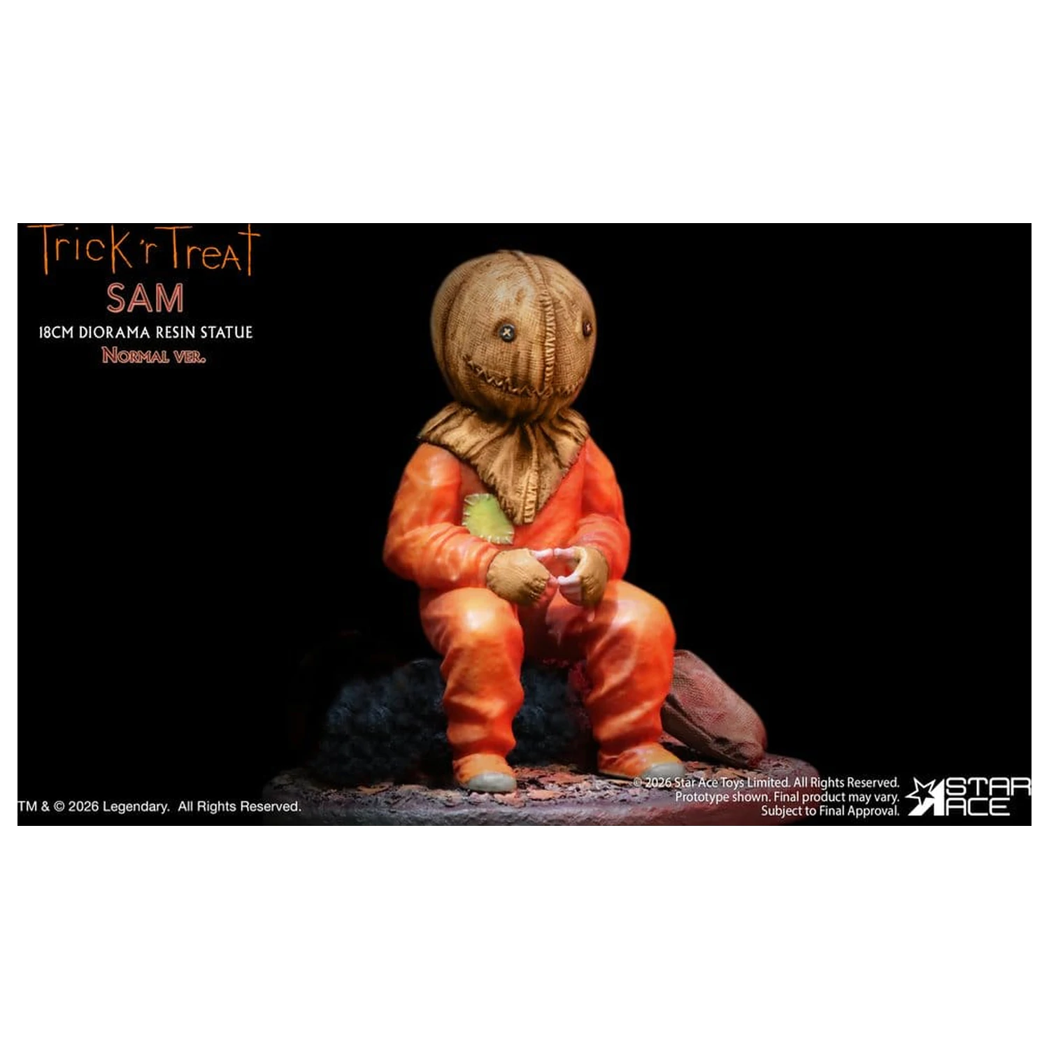 Trick R Treat Diorama gyanta szobor figura Sam NX 18 cm termékfotó
