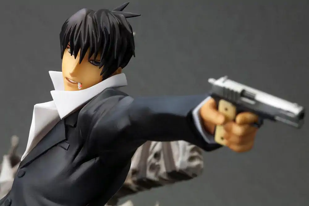 Trigun Badlands Rumble ARTFX J Statue 1/8 Nicholas D. Wolfwood Renewal Package Version 20 cm termékfotó