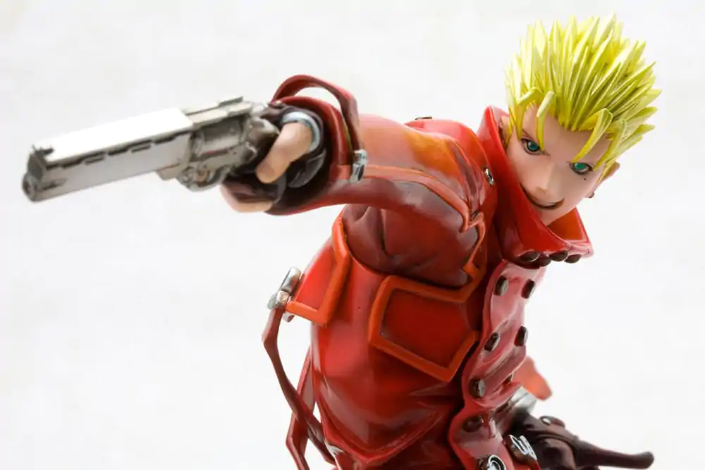 Trigun Badlands Rumble ARTFX J szobor figura 1/8 Vash The Stampede Renewal Package Version 19 cm termékfotó
