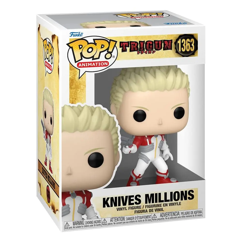 Trigun POP! Television Vinyl Figure Knives 9 cm termékfotó