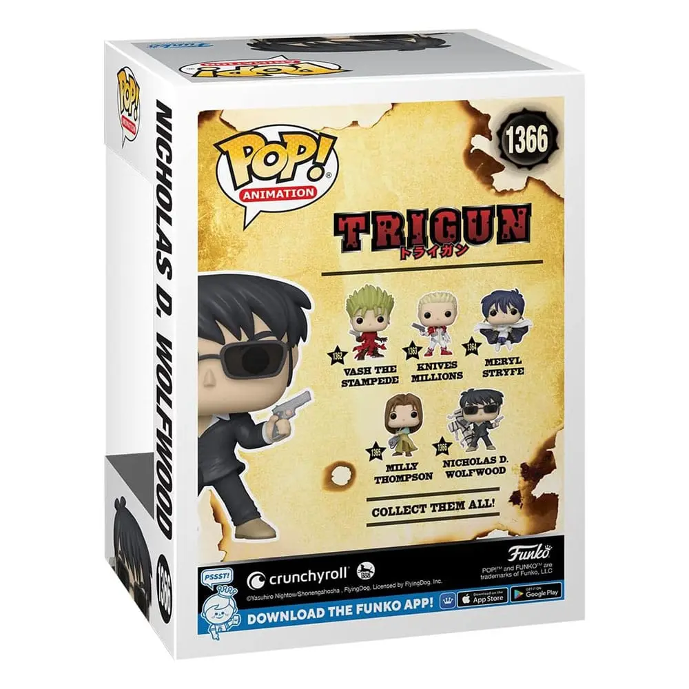 Trigun Funko POP! Television Vinyl figura Wolfwood 9 cm termékfotó