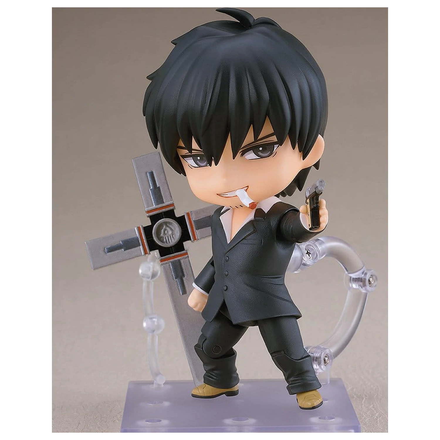 Trigun Nendoroid akciófigura Nicholas D. Wolfwood 10 cm termékfotó