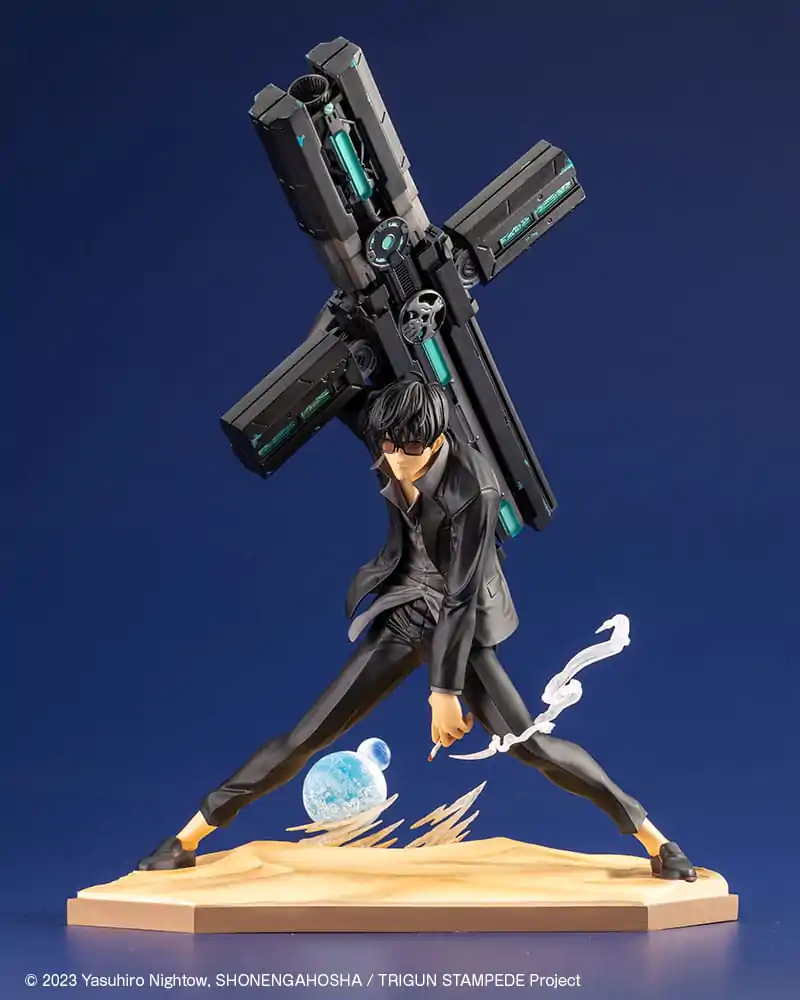 Trigun Stampede ARTFXJ 1/8 Nicholas D. Wolfwood Trigun Stampede Ver. szobor figura 28 cm termékfotó