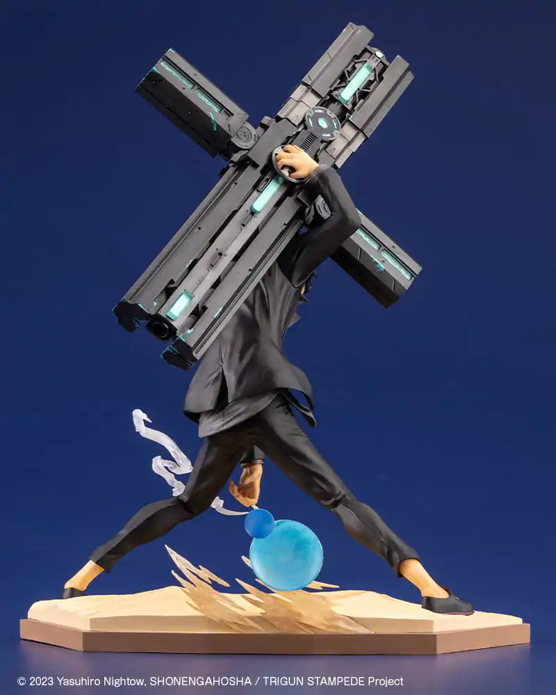 Trigun Stampede ARTFXJ 1/8 Nicholas D. Wolfwood Trigun Stampede Ver. szobor figura 28 cm termékfotó