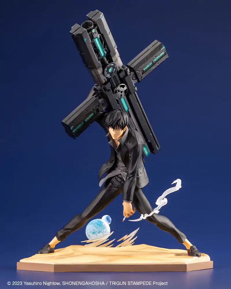 Trigun Stampede ARTFXJ 1/8 Nicholas D. Wolfwood Trigun Stampede Ver. szobor figura 28 cm termékfotó