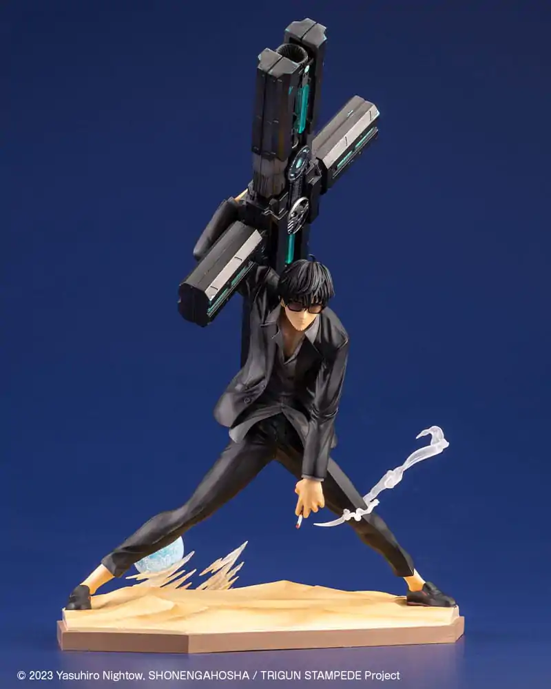 Trigun Stampede ARTFXJ 1/8 Nicholas D. Wolfwood Trigun Stampede Ver. szobor figura 28 cm termékfotó