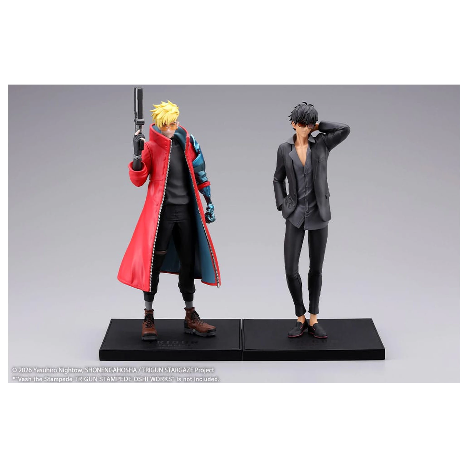 Trigun Stampede Oshi Works szobor figura 1/8 Nicholas D. Wolfwood 22 cm  termékfotó