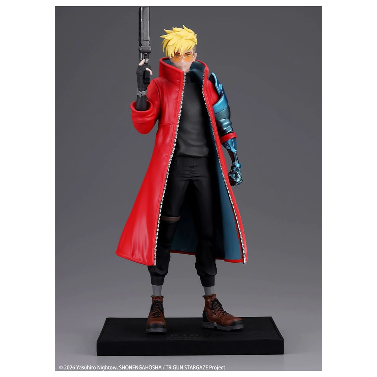 Trigun Stampede Oshi Works Vash the Stampede szobor figura 22 cm   termékfotó