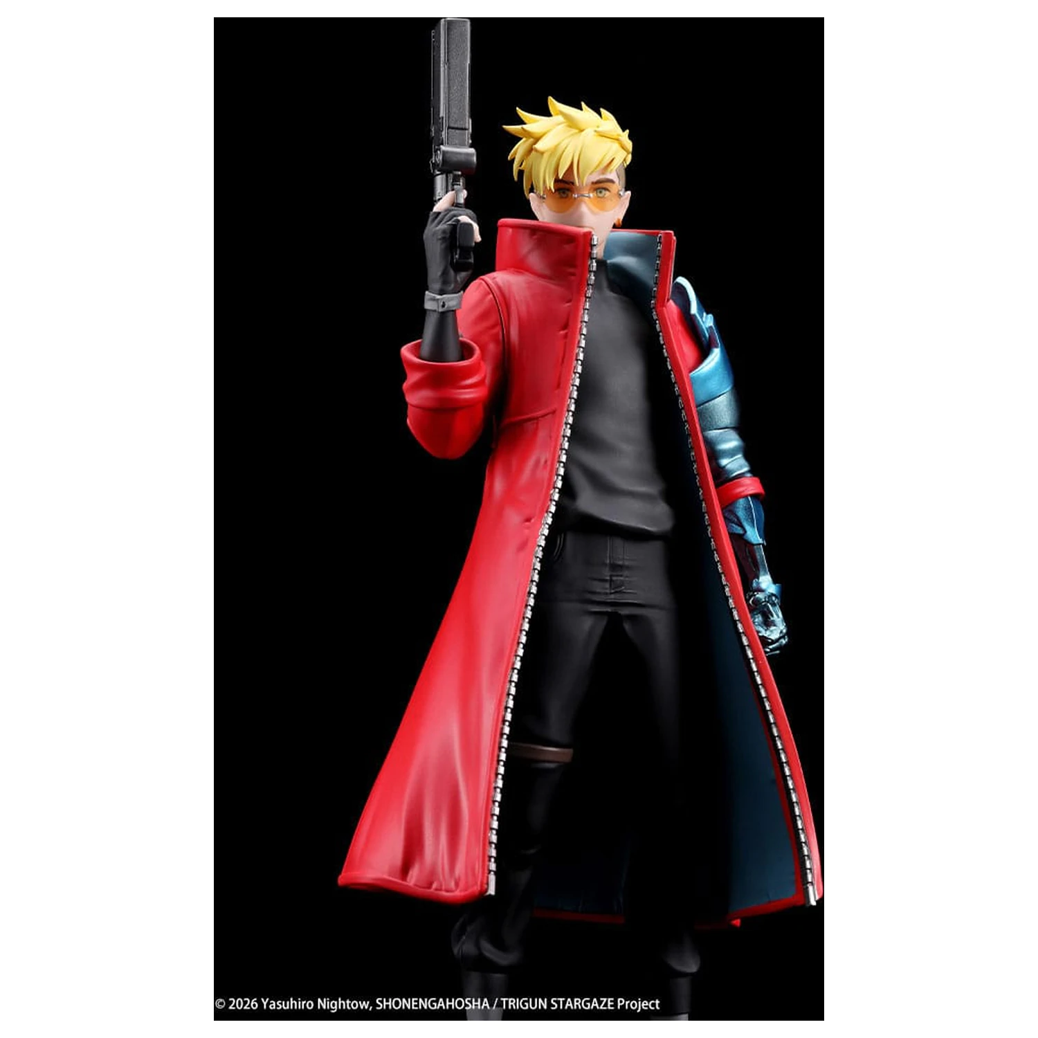 Trigun Stampede Oshi Works Vash the Stampede szobor figura 22 cm   termékfotó