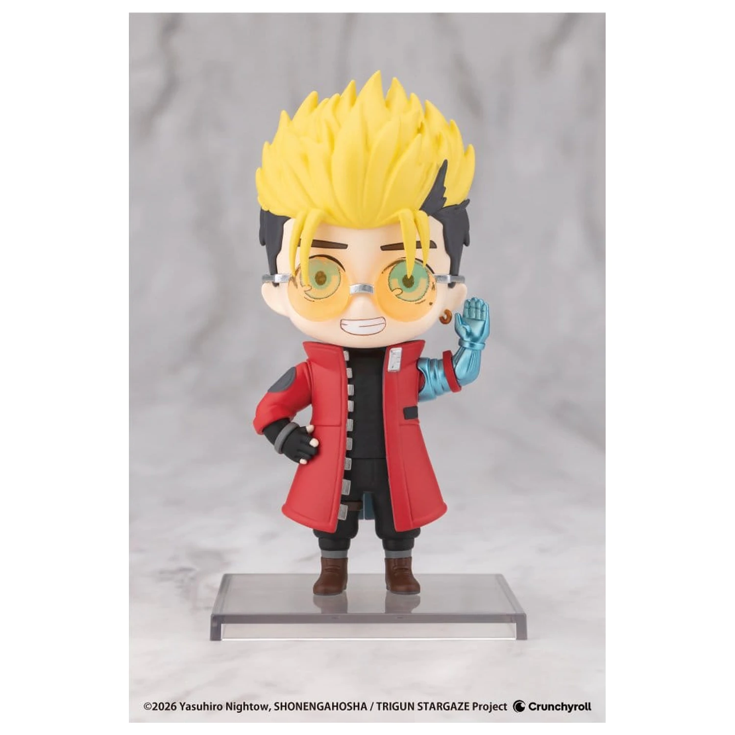Trigun Stargaze Oshi Works Mini Mini figura Vash the Stampede 10 cm termékfotó