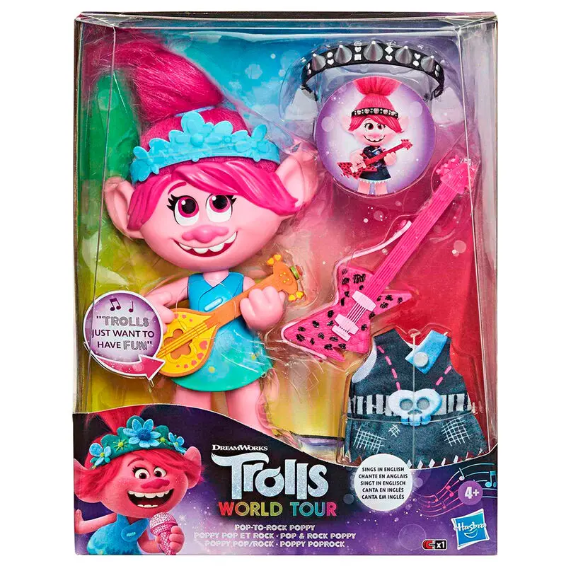 Trollok Világ körüli turné Poppy Rock baba termékfotó